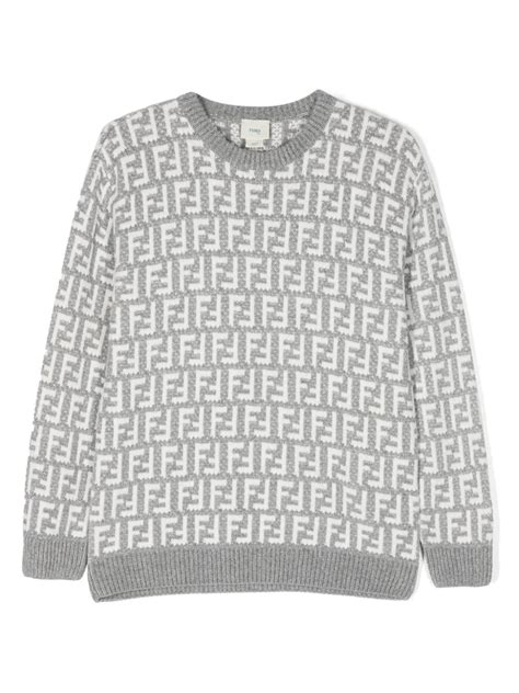 fendi ff motif jumper